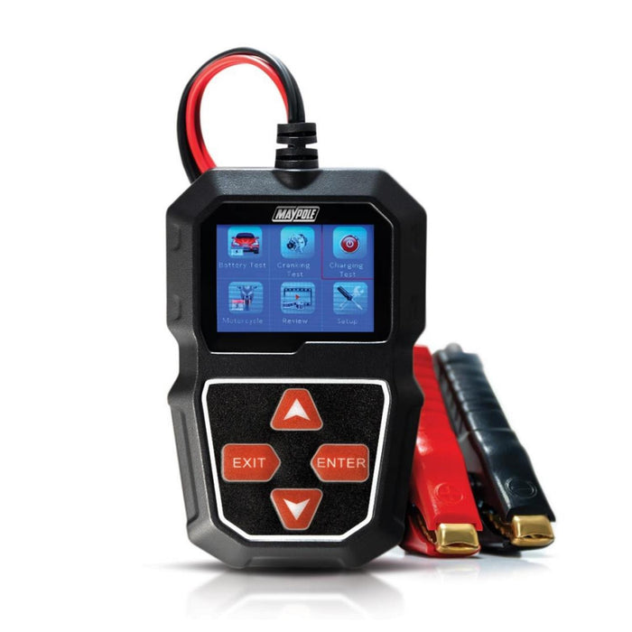 Maypole Battery Tester & Analyser for 6V/12V lead acid; AGM or GEL batteries. Town Tools - Town Tools 