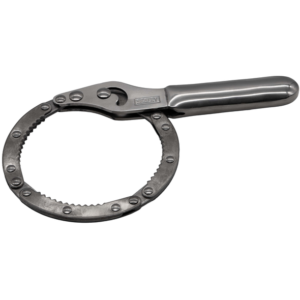 Sealey Adjustable Oil Filter Wrench 80-100mm