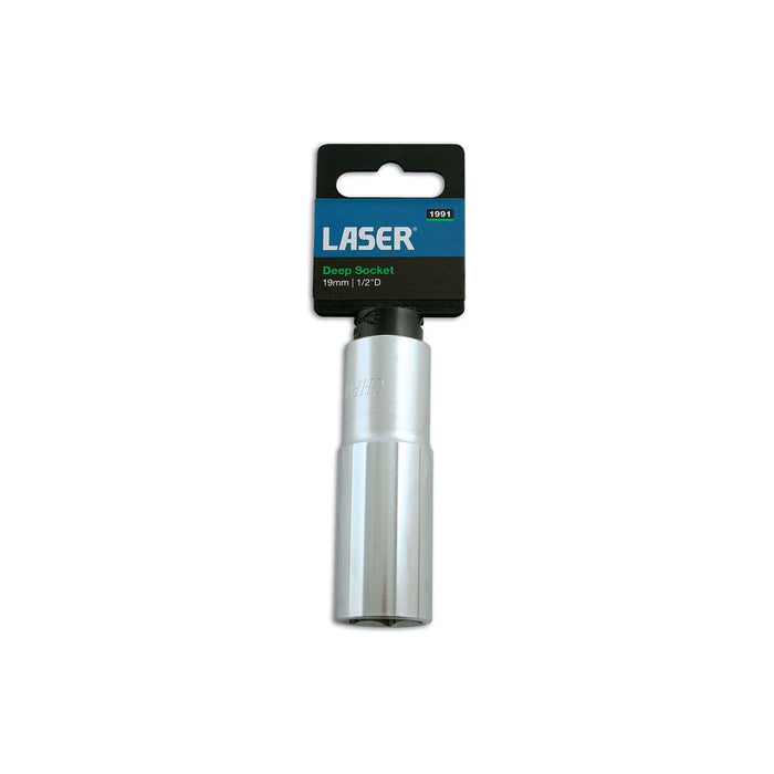 Laser Deep Socket 1/2"D 19mm 1991