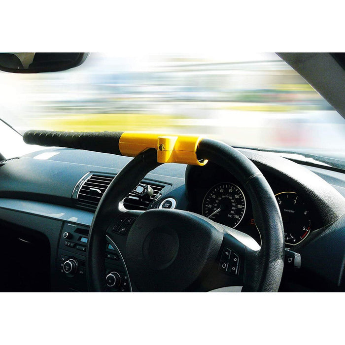 Simply Heavy Duty Baseball Bat Anti Locks Steering Wheel Lock Cars Van Vehicle Security Simply - Town Tools 