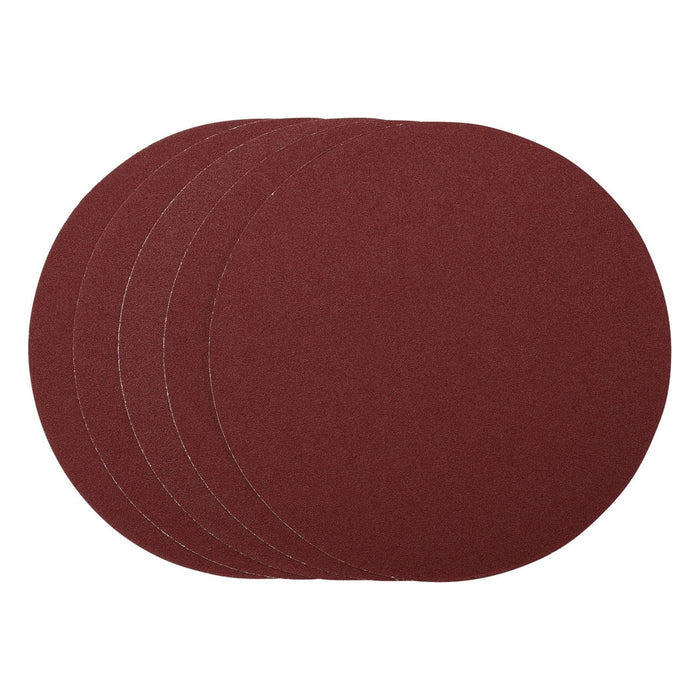 Draper Sanding Discs, 305mm, PSA, 80 Grit, (Pack of 5) 63753 Draper - Town Tools 