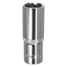 Sealey WallDrive Socket 21mm Deep 1/2"Sq Drive Fully Polished SP1221D Sealey - Town Tools 