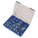 Sealey HI-GRIPï Hose Clip Assortment 81pc Sizes9.5-55mm HCJ85AC Sealey - Town Tools 