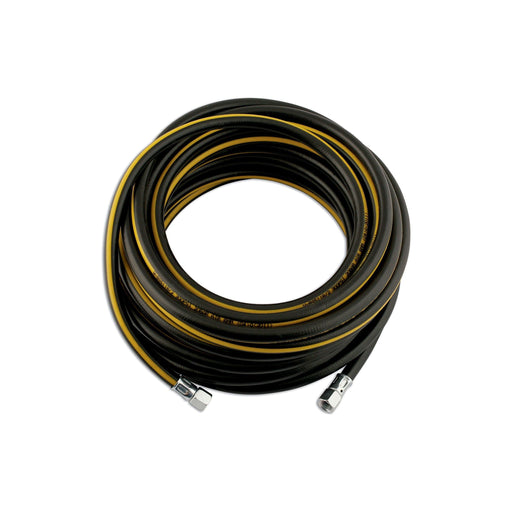 Connect Rubber Air Hose 10mm(3/8) C/W 3/8BSP Nipples 15m 30906 Tool Connection - Town Tools 