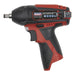 Sealey Cordless Impact Wrench 3/8"Sq Drive 80Nm 12V SV12 Series Body Only Sealey - Town Tools 