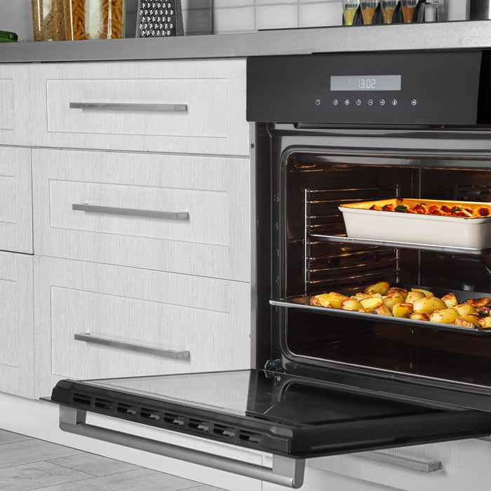 Baridi Integrated Fan-Assisted Electric Oven 60cm 72L Capacity - Black Baridi - Town Tools 