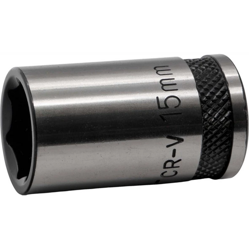 Sealey 1/2"Dr Socket 15mm (Black Series)