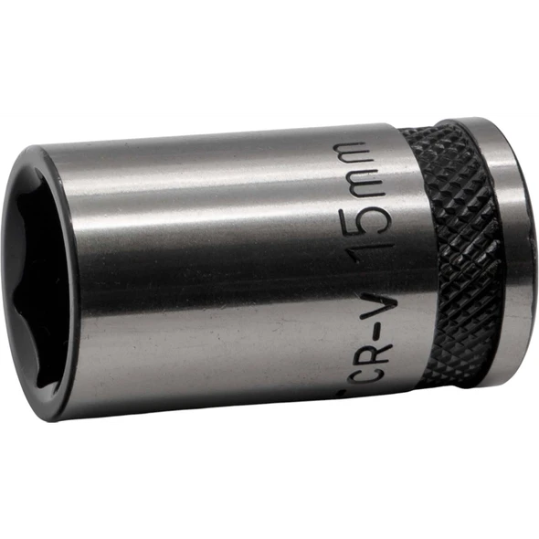 Sealey 1/2"Dr Socket 15mm (Black Series)