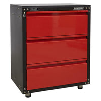 Sealey Modular 3 Drawer Cabinet with Worktop 665mm APMS82