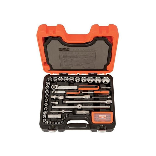 Bahco S95 1/4in & 1/2in Drive Socket & Mech Set, 95 Piece Bahco - Town Tools
