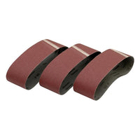 Dewalt Power Tools Sanding Belt 533 x 75mm 80G Pack of 3