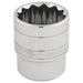 Draper HI-TORQ 12 Point Socket, 1/2" Sq. Dr., 28mm 33518 Draper - Town Tools 