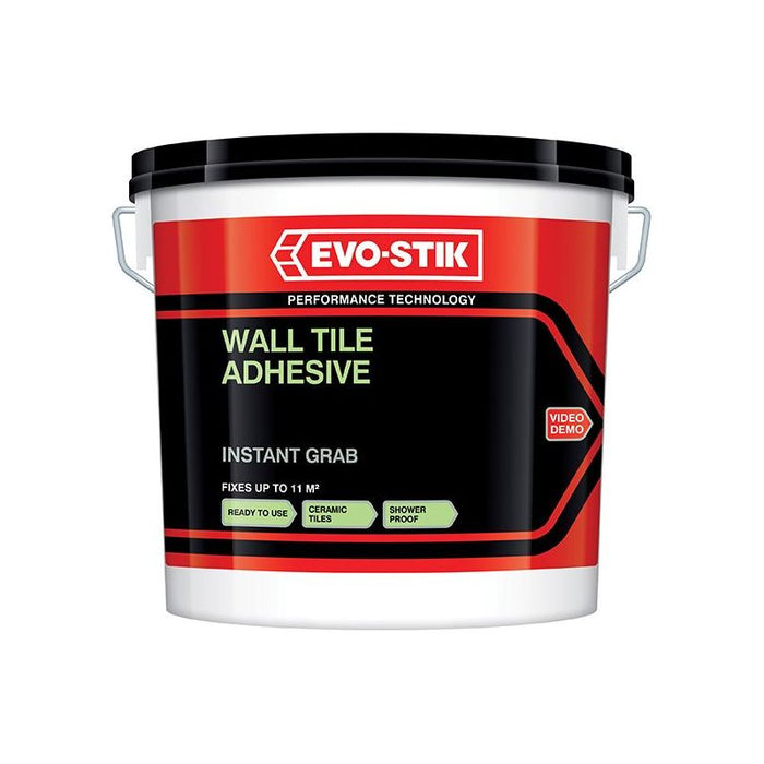 Evo-Stik Instant Grab Wall Tile Adhesive 10 litre EVO-STIK - Town Tools