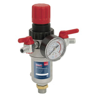 Sealey Air Filter/Regulator Heavy-Duty SA2FR