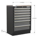 Sealey Modular 7 Drawer Cabinet 680mm APMS62 Sealey - Town Tools 