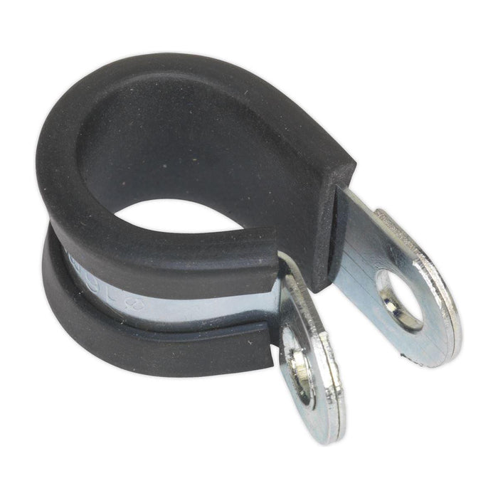Sealey P-Clip Rubber Lined16mm Pack of 25 PCJ16 Sealey - Town Tools 