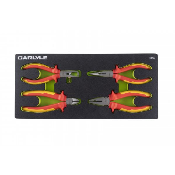 Carlyle Tools 4 Pc Professional Plier Set