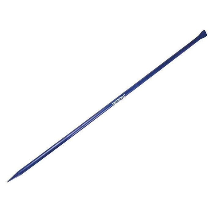 Faithfull Chisel & Point Crowbar 28mm x 1.5m Faithfull - Town Tools