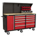Sealey Mobile Workstation 10 Drawer with Backboard AP6310 Sealey - Town Tools 