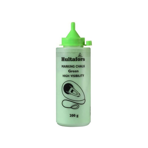 Hultafors Chalk Line Chalk High-vis Green 200g Hultafors - Town Tools