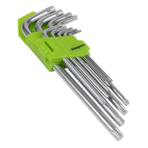 Siegen Siegen Long TRX-Star* Key Set 9pc S01262 Siegen - Town Tools 