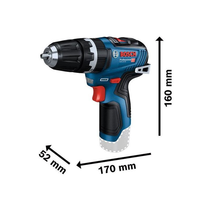 Bosch GSB 12V-35 Professional Combi Drill 12V Bare Unit Bosch - Town Tools