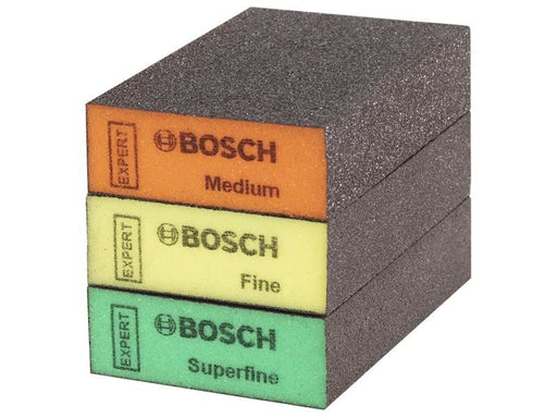 Bosch Powertool Accessories XPERT S471 Standard Sanding Block Set, 3 Piece Bosch Powertool Accessories - Town Tools