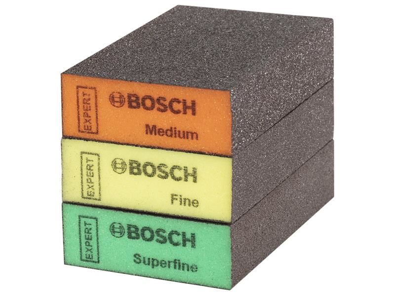 Bosch Powertool Accessories XPERT S471 Standard Sanding Block Set, 3 Piece Bosch Powertool Accessories - Town Tools