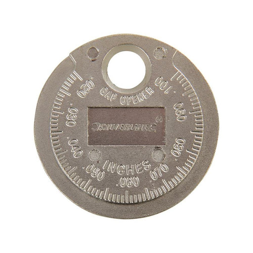Silverline Spark Plug Gap Tool 0.5 - 2.55mm / 0.02 - 0.1" Silverline - Town Tools 
