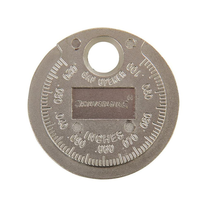 Silverline Spark Plug Gap Tool 0.5 - 2.55mm / 0.02 - 0.1" Silverline - Town Tools 