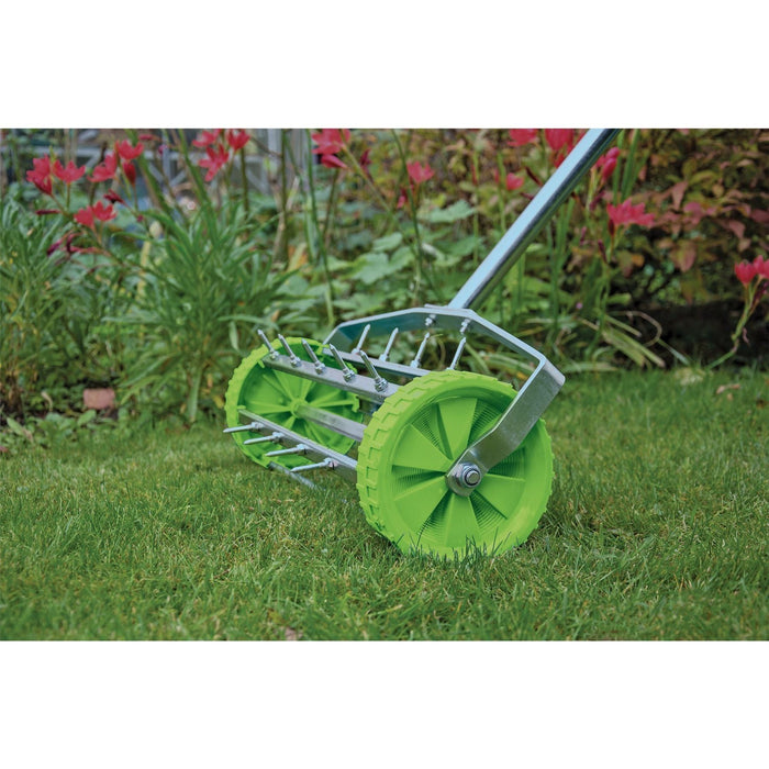 Draper Rolling Lawn Aerator Spiked Drum, 450mm 83983 Draper - Town Tools 