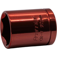 Sealey 1/2"Dr Coloured Socket 22mm (Light Red) AK288-V4-09