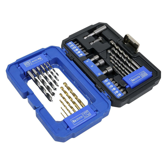 Sealey Drill & Bit Accessory Set 35pc AK3735 Sealey - Town Tools 