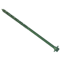 Forgefix Hexagonal/TORX® Compatible Timber T30 Screws Green 7x65mm Tub 50