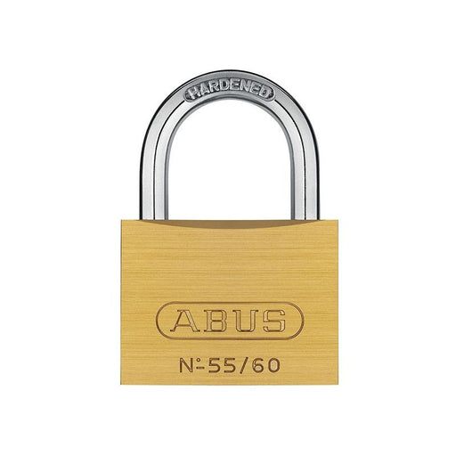 Abus Mechanical 55/60mm Brass Padlock Carded ABUS Mechanical - Town Tools
