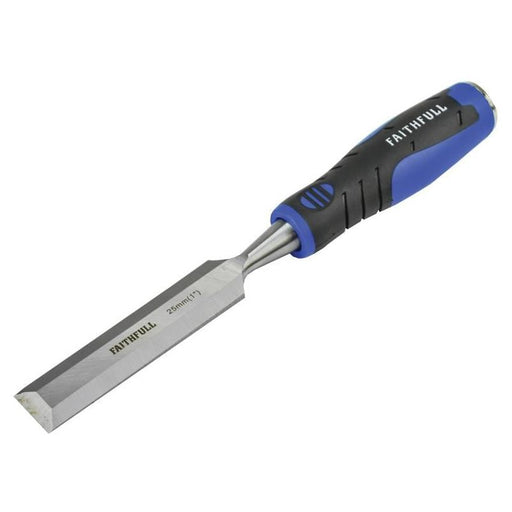 Faithfull Soft Grip Bevel Edge Chisel 25mm (1in) Faithfull - Town Tools