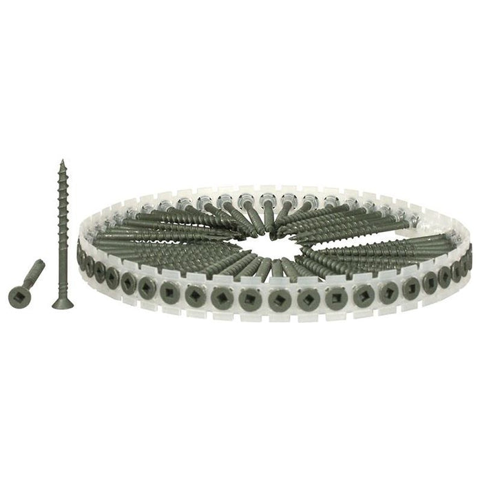 Senco DuraSpin® Collated Screws Decking Weatherex 4.5 x 75mm (Pack 1000) Senco - Town Tools