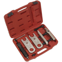 Sealey Ball Joint Splitter Hydraulic & Manual 9pc Commercial VS3814