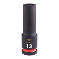 Milwaukee Hex Socket Shw 1/2 Deep 13Mm-1Pc 4932480331