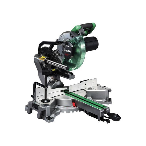 Hikoki C8FSHG Sliding Compound Mitre Saw 216mm 1100W 110V HiKOKI - Town Tools