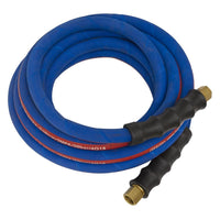 Sealey Extra-Heavy-Duty Air Hose with 1/4"BSP Unions 5m x 10mm AH5R/38
