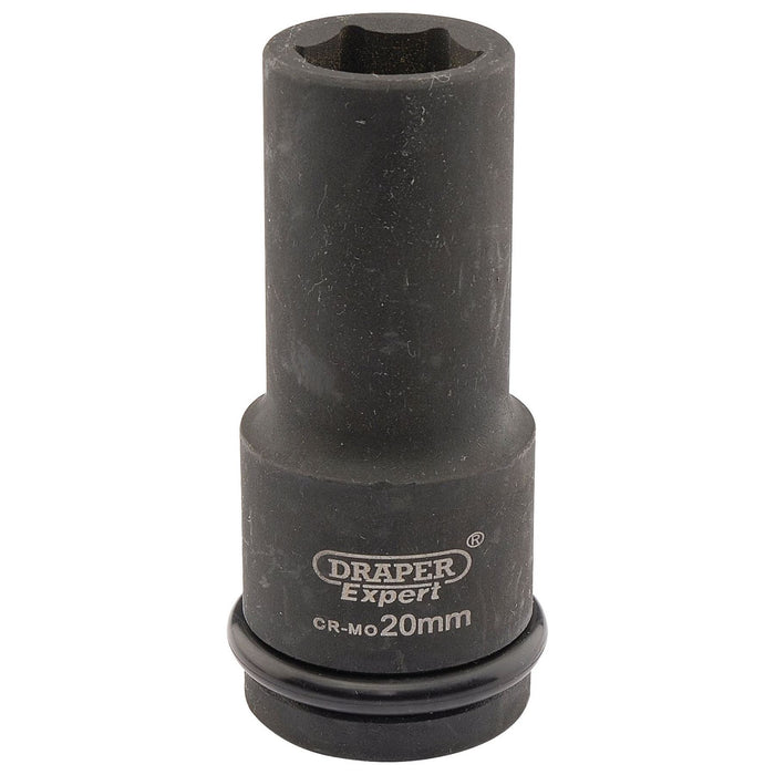 Draper Expert HI-TORQ 6 Point Deep Impact Socket, 3/4" Sq. Dr., 20mm Draper - Town Tools 