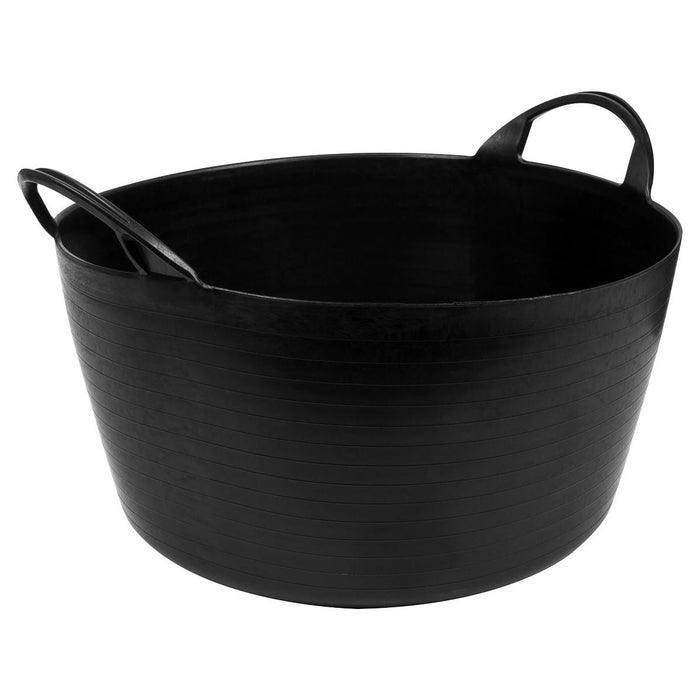 Sealey Heavy-Duty Flexi Tub 30L Black SFT30 Sealey - Town Tools 