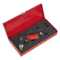 Sealey Air Impact Wrench 1/4"Sq Drive Diesel Glow Plug Kit SA141