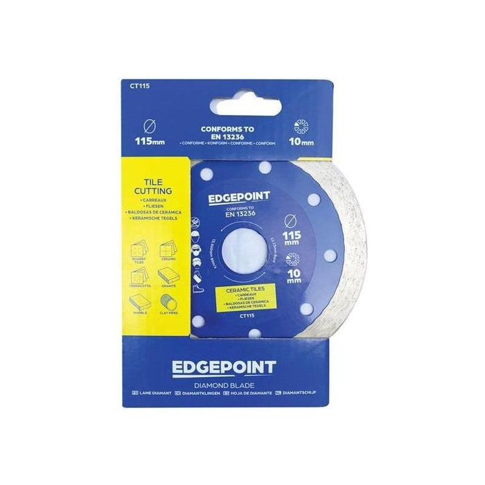 Edgepoint CT115 Tile Cutting Diamond Blade 115mm EdgePoint - Town Tools