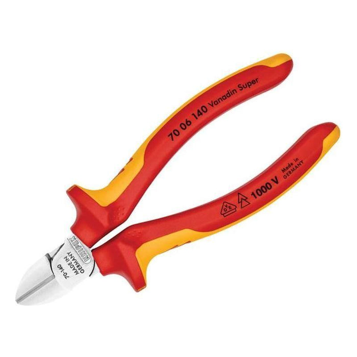 Knipex VDE Diagonal Cutter 140mm Knipex - Town Tools