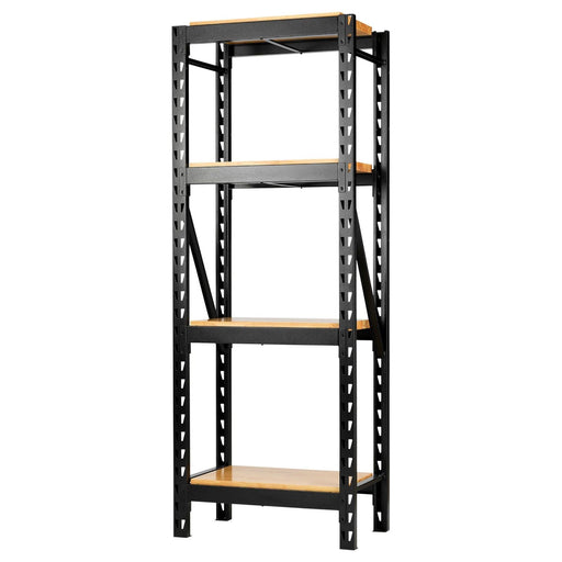 Bunker 21 Piece Modular 4 Tier Racking with Hardwood Shelving, 750mm Draper - Town Tools