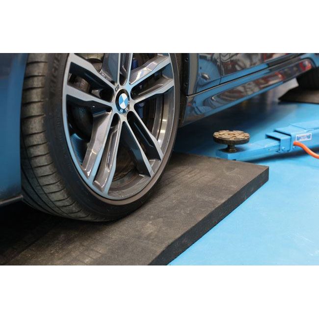 Laser Rubber Ramp for Scissor Lifts  50mm Rise 8671 Laser - Town Tools 