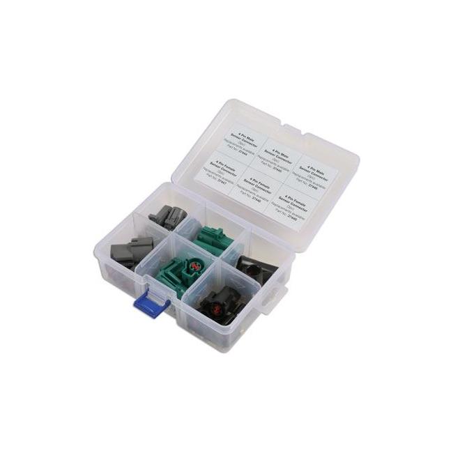 O2 Sensor Electrical Connector Types Connect Assorted ford Oxygen Sensor Electrical Connector Kit 18pc 3741 ...