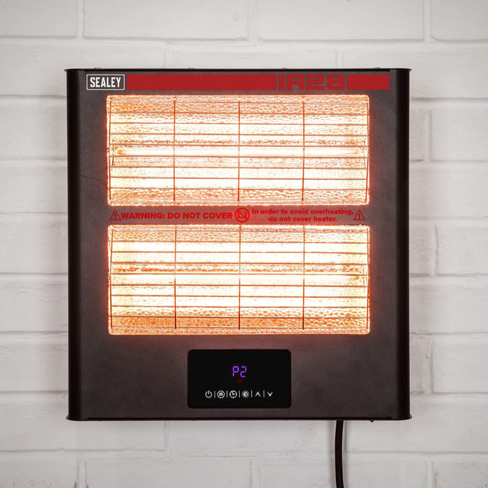 Sealey Wall Mounting Infrared Quartz Heater 2.8kW/230V IR28 Sealey - Town Tools 